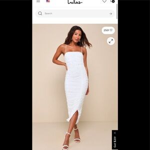 Lulus White Bodycon Dress